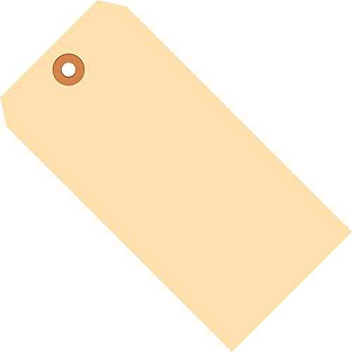 Shipping Tags, 10 Pt., 4 1/4" x 2 1/8", Manila, 1000/Case