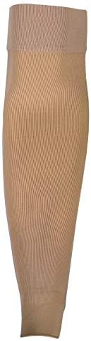 Truform Lymphedema Compression Arm Sleeve, 20-30 mmHg Post Mastectomy Support, Beige, Medium