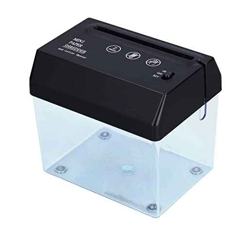 Electric Paper Shredder, Wear Highly Small Paper Shredder Paper Shredder for Office for Kids for Family