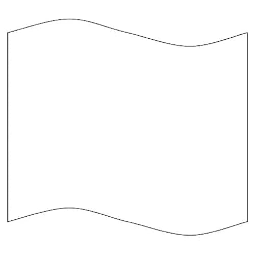 Aquos C.A.S 8051 Printing Scale Label, 58 x 100 mm, Blank Printing Labels with Continuous Strip, 100 Pieces Per Roll (12 Rolls)