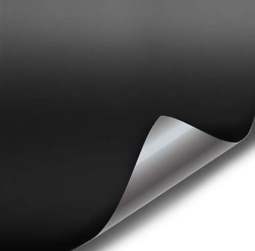 VViViD Satin Flat Matte Stealth Jet Black 5ft Vinyl Wrap Roll with Air Release Technology (5ft x 20ft)