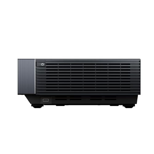 Hisense PX3-PRO Ultra Short Throw Triple Laser Projector, 4K UHD, 80” – 150”, 3,000 Lumens, 3000:1 Contrast, Dolby Vision & Atmos, IMAX Enhanced, 240 High Refresh Rate, Google TV, Designed for Xbox