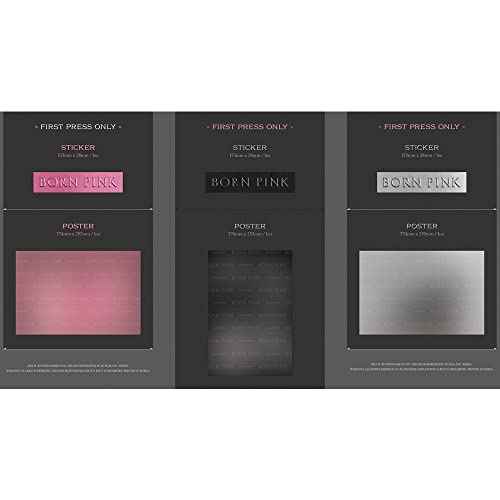 dreamus [ Official store gift ] BORNPINK 2nd ALBUM [BORN PINK] BOX SET [SET ver.] + Pre-order Folded poster (YGP0181)