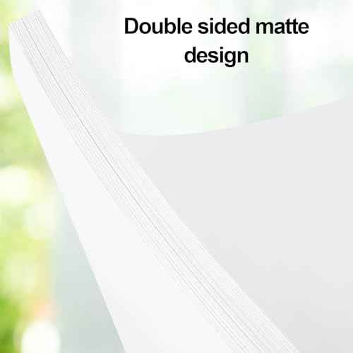 Joyberg 100P White Cardstock 8.5 x 11, 230gsm Cover Cardstock Paper, 85 Lb Heavy Card Stock for Printer, Card Stock Paper for Invitations, Scrapbooking, Crafts, Diy Cards, Decoration, Drawing