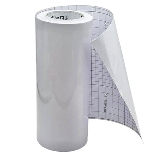 12.6Inch x 95Ft Standard Matte Cold Roll Laminating Film, 3 Inch Core, 3 Mil (80 mic) Thickness Laminate Rolls Vinyl Cold Lamination Film Self-Adhesive Laminating