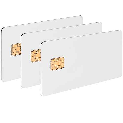 X-belmox for J3R180 JCOP4-180K Unfused Java Chip Card, (Replace J2A040 Chip Java Jcop Cards Unfused), 2 Track Smart Card with 8.4mm HICO Magnetic Stripe, Unfused J3R180 Jcop Cards (5 Pack)