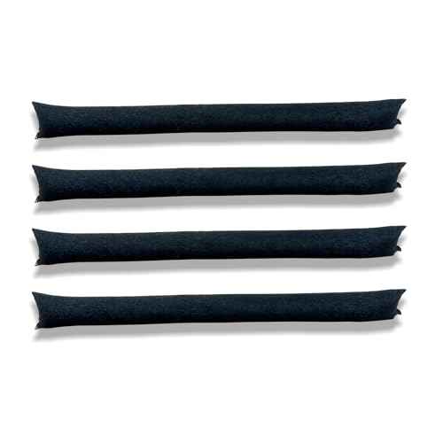4Pcs 5FT Water Activated Flood Barriers for Garage and Home Doors, Sandless Sandbag for Rain Water Control, Easy to Use (5ft, 4Pack)