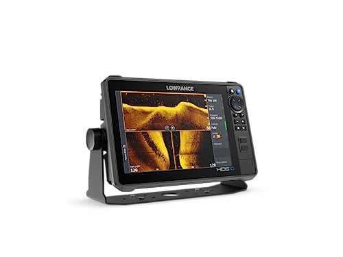 Lowrance HDS PRO 10 FishFinder/ Chartplotter with Smartphone Integration, Preloaded C-MAP DISCOVER OnBoard Charts, ActiveImaging HD 3-in-1 Transducer, 10-inch Screen, Black, 000-15984-001