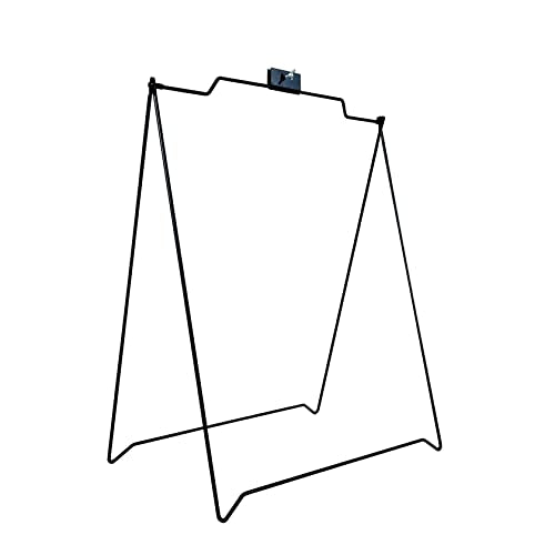 4U Media&Displays 2 COUNT 22"x18"(WxH) Sidewalk Sign A Frame Stand (Stand Only) (2 PACK) Real Estate Open House Sign