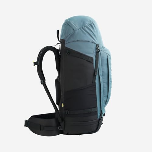 NOMAD Batura Backpack - Premium 70L Pack with Rain Cover Included | Lightweight Rucksack for Traveling, Hiking, Camping, Outdoor Sports (Steel Blue)