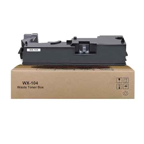 WX-104 Compatible Waste Toner Box Replacement for WX104 A7XWWY2 Waste Toner Container for Konica Minolta bizhub 227 287 Printers (1 Pack)
