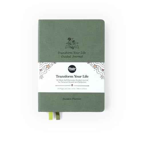 Passion Planner 52-Week Guided Journal: Transform Your Life