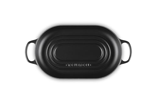 Le Creuset Enameled Cast Iron Signature Oval Bread Oven, 11.5 inch, Licorice