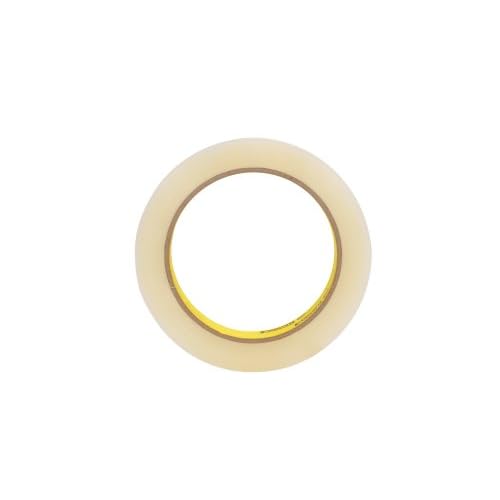 3M Scotch Light Duty Packaging Tape 600 Clear High Clarity, 3/4 in x 72 yd
