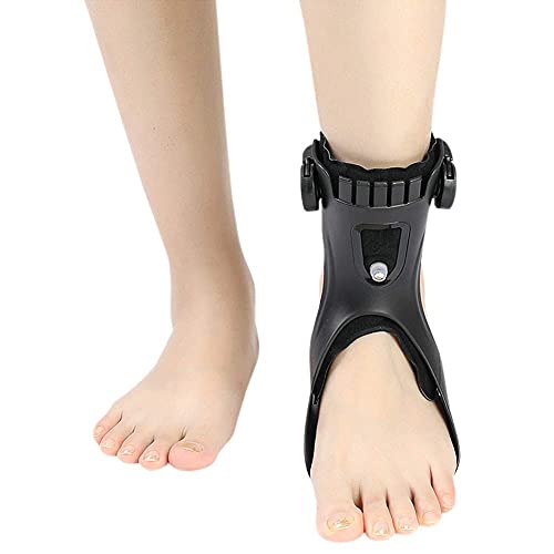 Drop Foot Brace Orthosis AFO AFOs Ankle Brace Support With Comfortable Inflatable Airbag for Hemiplegia Stroke Shoes Walking (Left foot, Small)