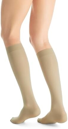 BSN Medical 121503 JOBST Compression Stocking, Knee High, 20-30 mmHG, Closed Toe, X-Large, Natural