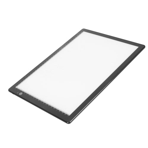 Slide Viewer Light Pad, Ultra Thin USB C Powered Light Scanner for Old Photo Slide and Film Negative Scanning with 3 Levels of Brightness, for Tattoo Drawing, Sketching, Stenciling
