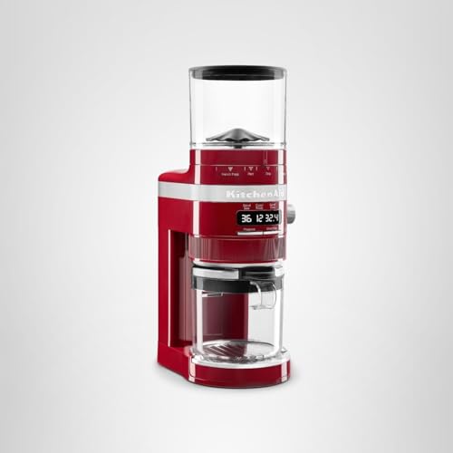 KitchenAid Burr Coffee Grinder - KCG8433 - Empire Red