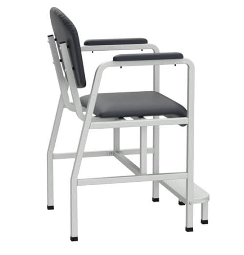 Helsevesen Heavy Duty Steel Frame Bariatric Hip High Chair, Medical Chair, Weight Capacity 500lbs