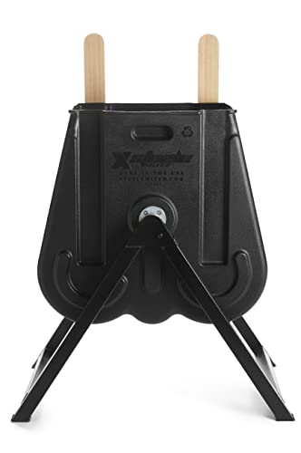 Steele Mixer – Hand-Powered Concrete Mixer – Manual Cement, Stucco, Mortar & Grout Mixer – Lightweight, No Electric Needed – Off-Grid, Emergency & DIY Ready – 34 lbs – Patented USA Design