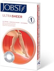 BSN Medical 121503 JOBST Compression Stocking, Knee High, 20-30 mmHG, Closed Toe, X-Large, Natural