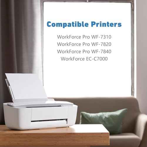 Weemay 812XL Ink Cartridges High Capacity Remanufactured Replacement for Epson 812XL Ink Cartridges Combo Pack Works with Workforce Pro WF-7820 WF-7310 EC-C7000 (4 Pack)