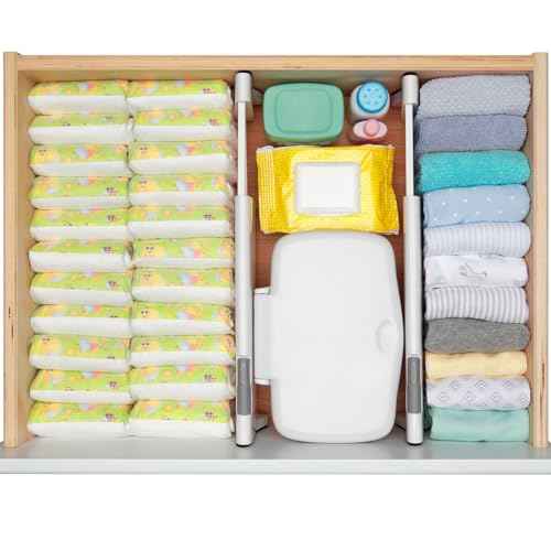 OXO Tot Expandable Dresser Drawer Divider - 4 pack