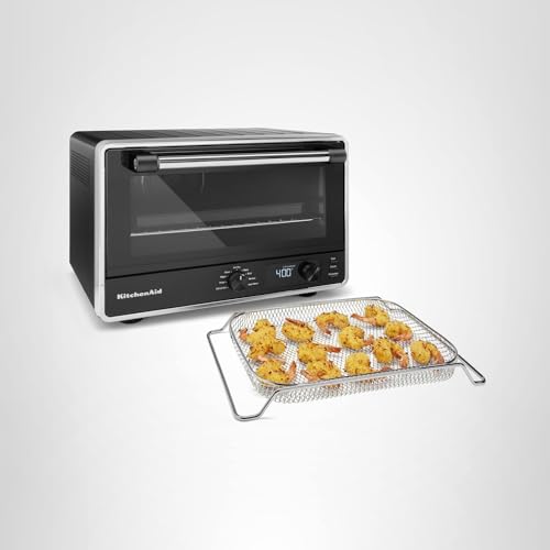 KitchenAid Digital Air Fry Countertop Oven, KCO124BM, Black Matte