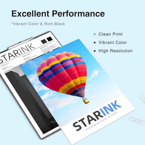 Starink Replacement for Canon 280 281 Ink Cartridges Compatible with Canon Ink 280 281 XXL Printers TR8620a TR8620 TS702a TS9520 TS9521C TR8520 TS6220 TS6320 TS8220 (PGI-280XXL/CLI-281XXL Ink 7 Pack)