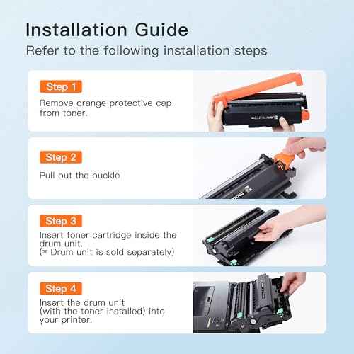E-Z Ink TN760 Toner Cartridge and DR730 Drum Unit Compatible for Brother TN-760 TN730 DR 730 to Use with MFC-L2710DW MFC-L2750DW HL-L2370DW DCP-L2550DW (3 Pack, 2 Toner Cartridge, 1 Drum Unit)