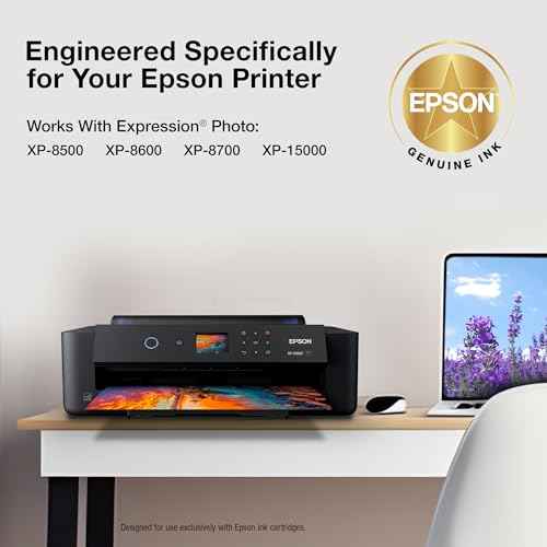 EPSON 312 Claria Photo HD Ink High Capacity Magenta Cartridge (T312XL320-S) Works with Expression Photo XP-8500, XP-8600, XP-8700, XP-15000