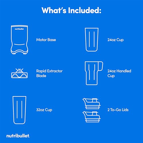 nutribullet Ultra Personal Blender NB50500AW, 32 oz, Pearl White