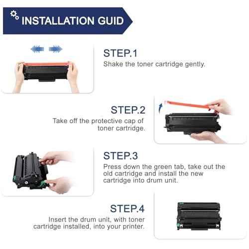 TN760 TN 760 Toner Cartridge (Black, 4-Pack) - Compatible TN-760 TN-730 Toner Cartridge Replacement for Brother MFC-L2710DW MFC-L2750DW HL-L2350DW HL-L2370DW HL-L2390DW DCP-L2550DW Printer