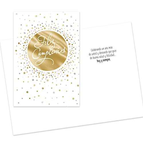 Hallmark Business Bulk 25 Pack Assorted Spanish Birthday Cards for Employees & Customers (Feliz Cumplea?os), 5 x 7 Cards, Message Inside, Envelopes Included