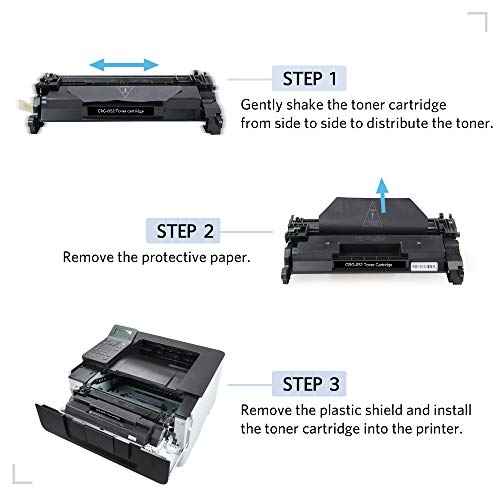 MxVol Compatible CRG052 Toner Cartridge Replacement for Canon 052 CRG-052 Toner Cartridge use for Canon imageCLASS MF426dw MF424dw LBP214dw Printer (1PK Black)