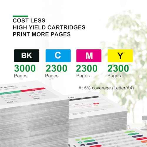 TN227 Compatible Toner Cartridge Replacement for Brother TN227 TN227BK TN223 TN-227BK/C/M/Y High Yield to use with HL-L3270CDW HL-L3230CDW HL-L3210CW HL-L3290CDW MFC-L3710CDW (4 Pack)