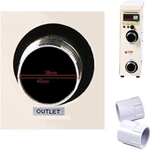 ZMM 240V 11KW Electric Pool Water Heater For Above Ground Inground Pool Hot Tub.,Upgrade Portable SPA Water Bath Heater Thermostat Swimming Pool Thermostat Heater Pump