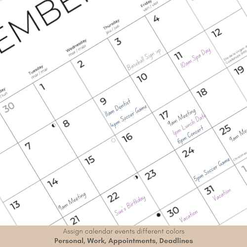 2026 Golden Retriever Wall Calendar 12 Month | 12" x 24" Open | Giftable | Dog Calendar 2026 | Thick & Sturdy Paper for Calendar Organizing & Planning | Pacific Waters Press (Golden Retriever)