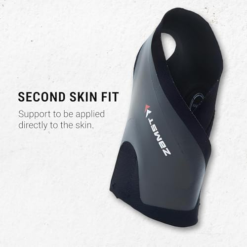 Zamst Filmista Ankle - Ultra-Thin Ankle Brace for Sport, Stabilizing Ankle Support for Men and Women - Left, Medium
