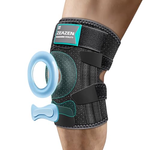 Knee Brace for Men & Women â Adjustable Compression Support, Patella Tendon Stabilizer, Pain Relief for Arthritis, Meniscus Tear, Injury Recovery, Running & Workout
