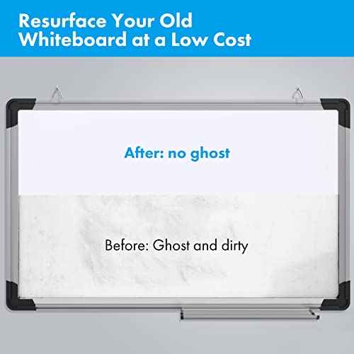 HAMIGAR Whiteboard Sticker for Wall 36" x 79" Dry Erase Board Large Wallpaper Peel and Stick, White Board Stick on Wall, Contact Paper Adhesive Poster Board Whiteboard with 1 Marker