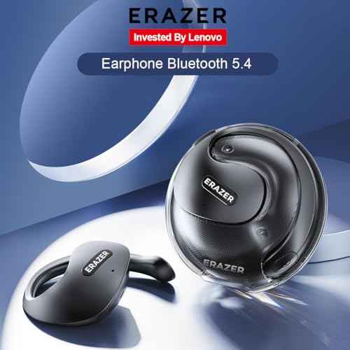ERAZER X15 PRO Translation Earbuds Real Time Translator Earbuds Wireless Bluetooth 5.4 Open Ear AI Headphones for 135 Languages Translation Ear Buds With Earhooks Support Playing Music Phone Calls