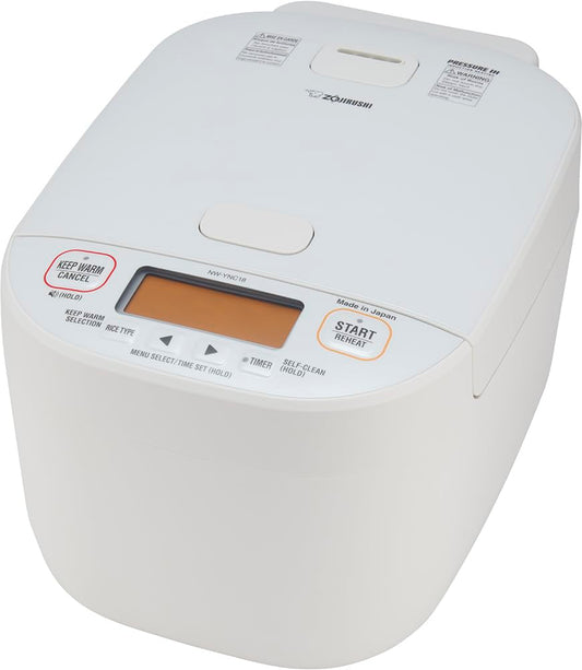 Zojirushi NW-YNC18WA Induction Rice Cooker and Warmer10 Cup, White