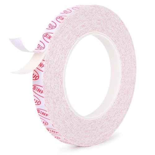 Double Sided Foam Tape Heavy Duty, Removable Damage Free Adhesive Tape, Residue Free Tape Picture Hanging Adhesive Strips Suitable for Indoor and Outdoor Installation Home Office(0.39" x 22Ft)