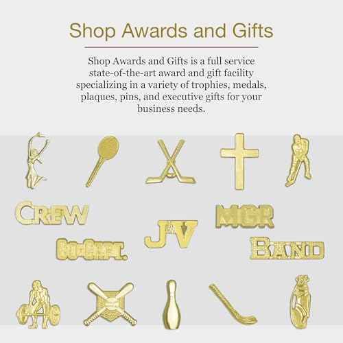 SHOP AWARDS AND GIFTS Gold Lamp of Learning Chenille Lapel Pins for Students Appreciation Award School, Bulk Pack of 20, Poly Bagged, 1-1/8 Inch