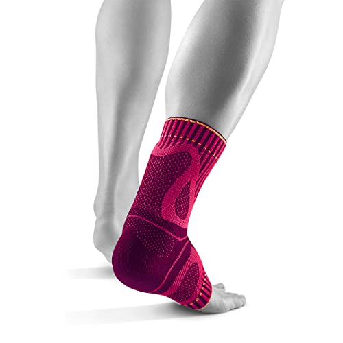Bauerfeind Sports Achilles Support - Relieves the achilles tendon while running, jumping, and moving - Pink, X-Small