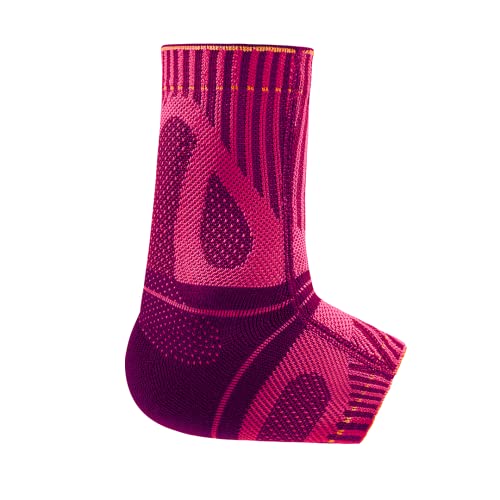 Bauerfeind Sports Achilles Support - Relieves the achilles tendon while running, jumping, and moving - Pink, X-Small