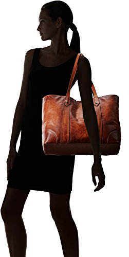 Frye womens Melissa Shopper Shoulder Handbag, Cognac, One Size US