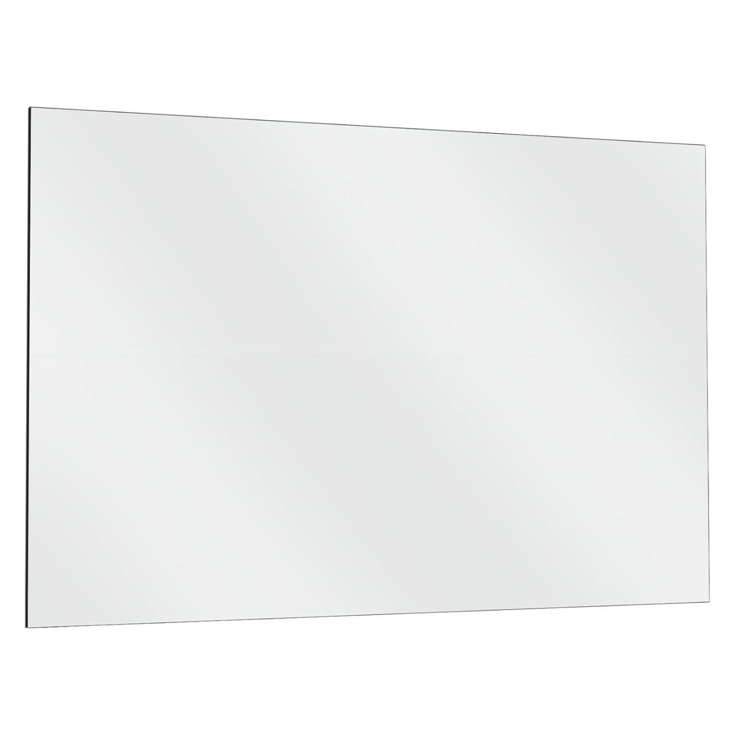 Fab Glass and Mirror Large Gym Mirror for Home Gym 48x32 - Full Length HD Tempered Glass Wall Panel - Professional Workout Display with Safety Backing - 1/4 Inch Commercial Grade