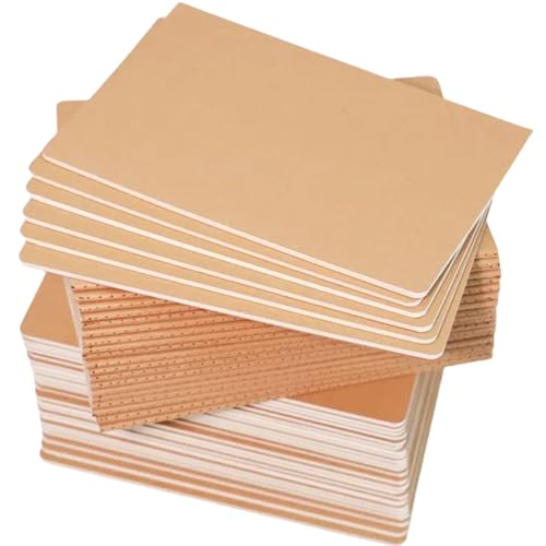 48 Pack Notebook Journals for Travelers, Students and Office, Writing Diary Subject Notebooks Planner with Thick Paper, 60 Pages, 30 Sheets, 8.3x5.5 inch, A5 Size, Travel Journal Set.(Lines)